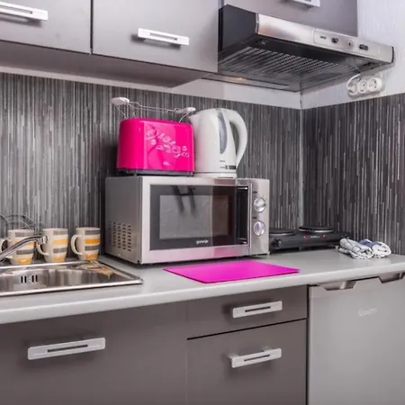 Апартаменты In With Sea View, Terrace, Air Conditioning, Wifi 4628-3 *